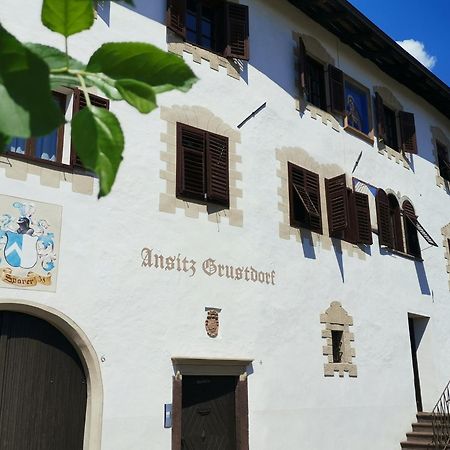 Ferienwohnung Ansitz Grustdorf Eppan an der Weinstraße Exterior foto