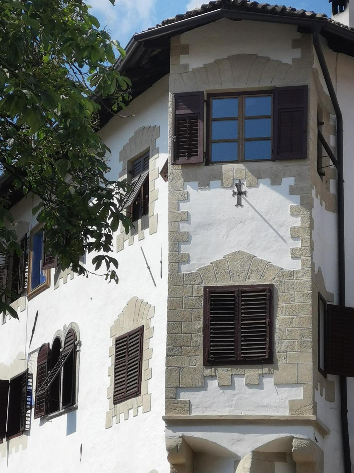 Ferienwohnung Ansitz Grustdorf Eppan an der Weinstraße Exterior foto